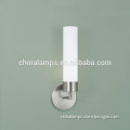 glass lamp shade chrome wall lamp home wall furniture for restroom ,decoration lighting lamp